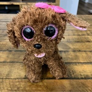 3/$18 - Ty Beanie Boos | Maddie the curly dog stuffed animal